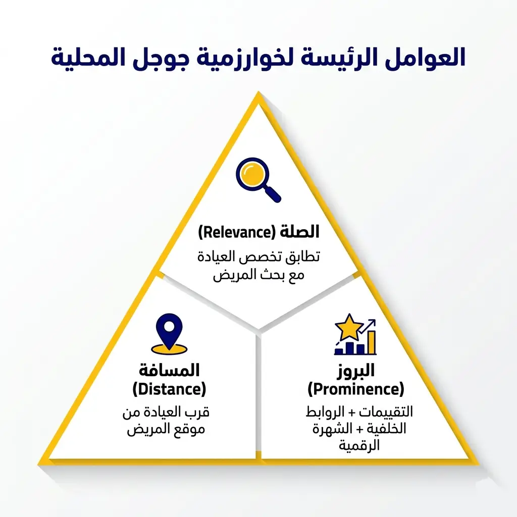 خوارزميات جوجل بيزنس لتصدر نتائج البحث 